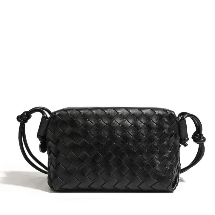 Stylish Woven Crossbody Purse Bowlift