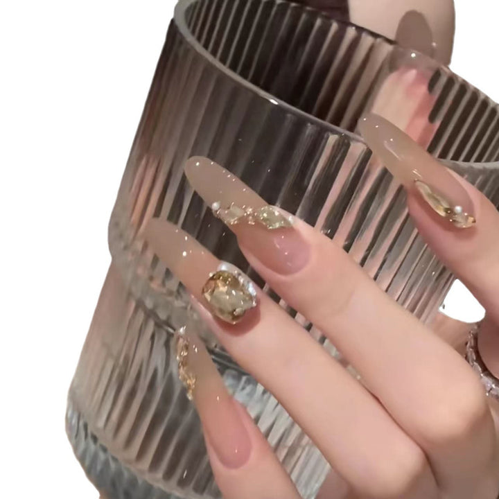 Stylish Stiletto Press-On Nail Set Bowlift