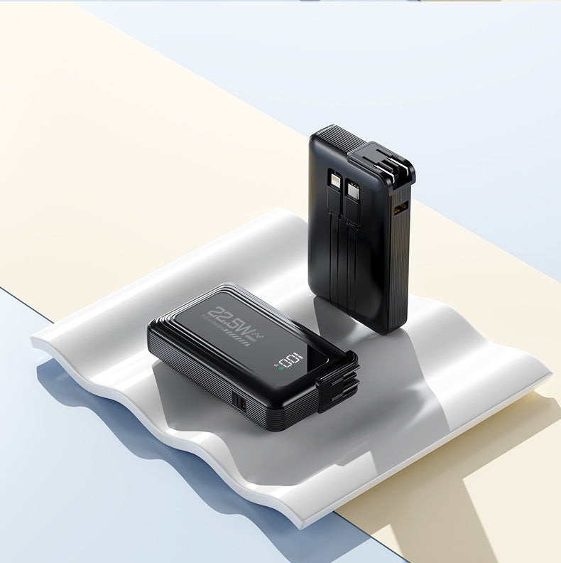 Powerful power bank with fast charging port and digital display Bowlift