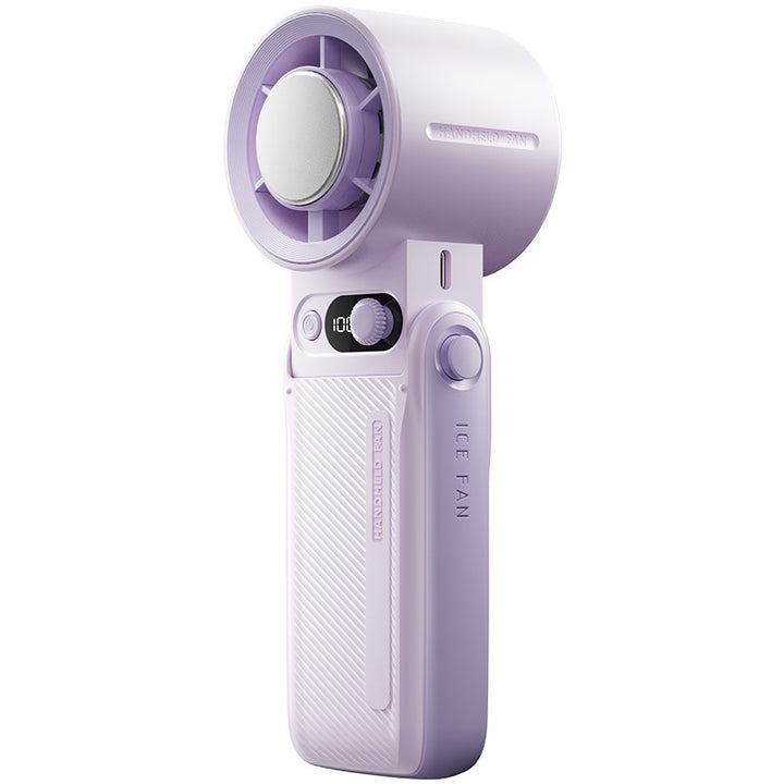 Ladies portable mini ice fan with variable speed control Bowlift