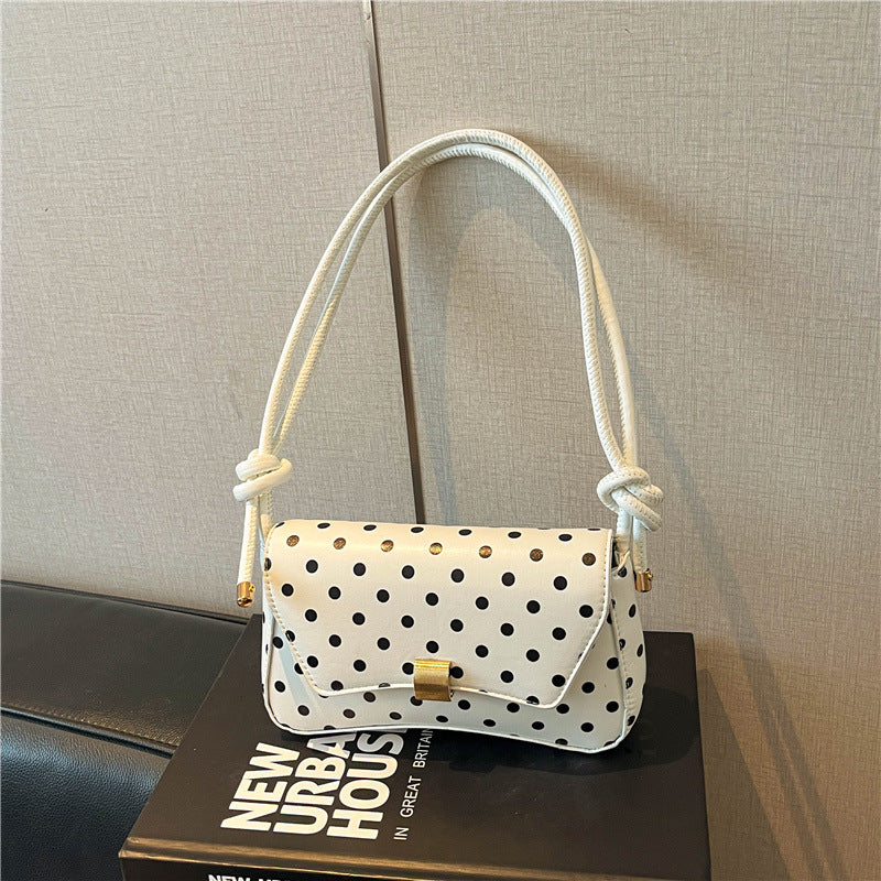 WoChic Polka Dot Shoulder Handbag Bowlift