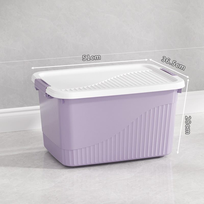 Multi-Functional Storage Box with Durable Lid Bowlift