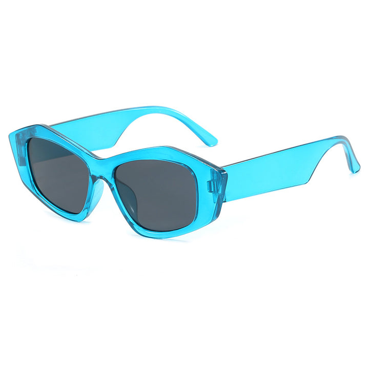 Ladies Creative Sunglasses in Exotic Leopard Pattern Bowlift