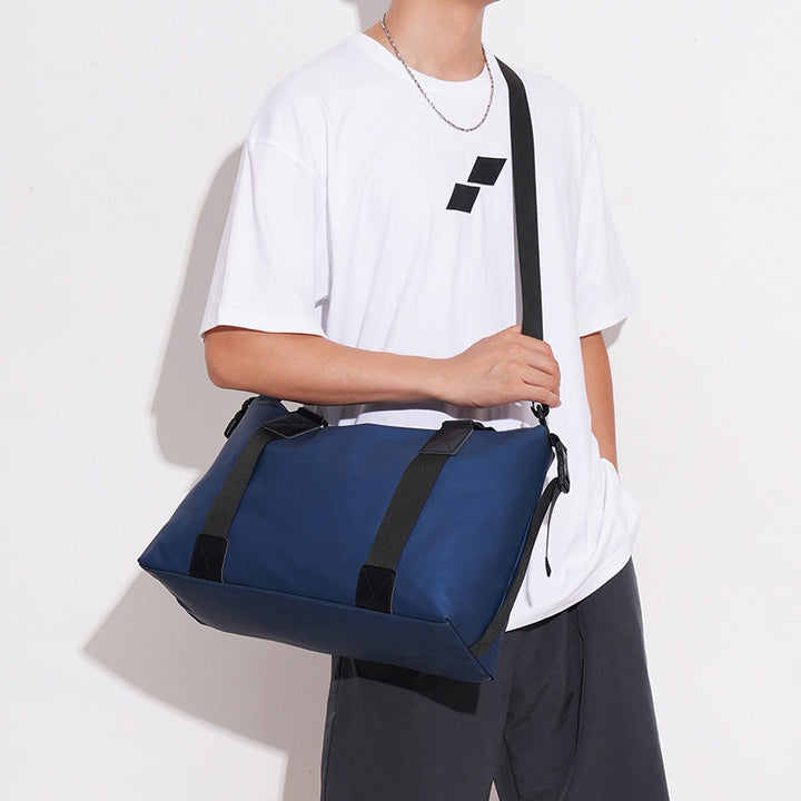Multifunctional Sport Duffel Bag with Water-Repellent Material and Sturdy Carry Handles Bowlift