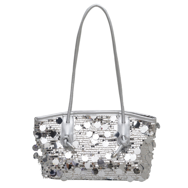 WoSparkling Sequin Handbag Bowlift
