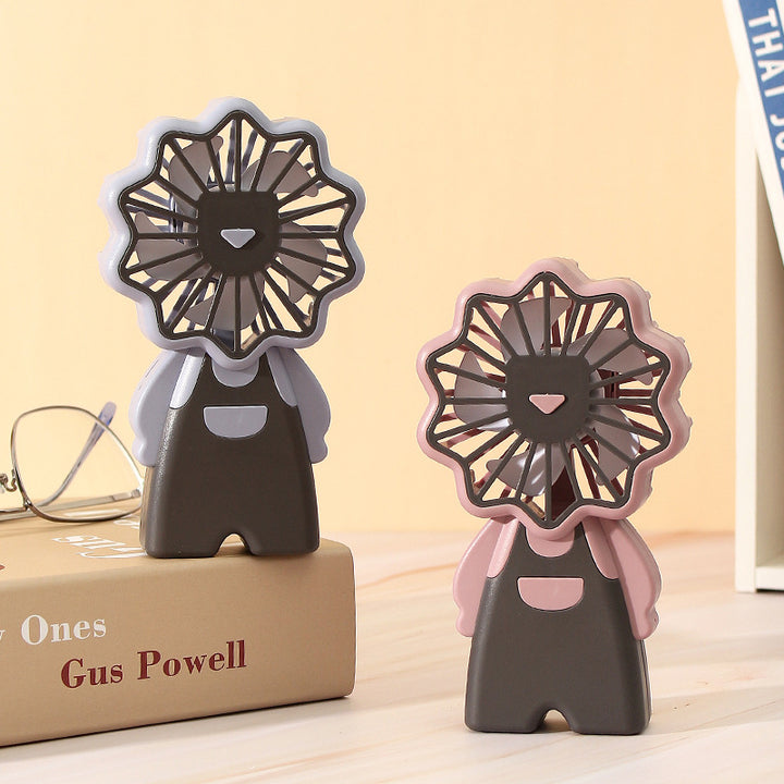 Women Portable Mini Hand Fan in Cute Design Bowlift