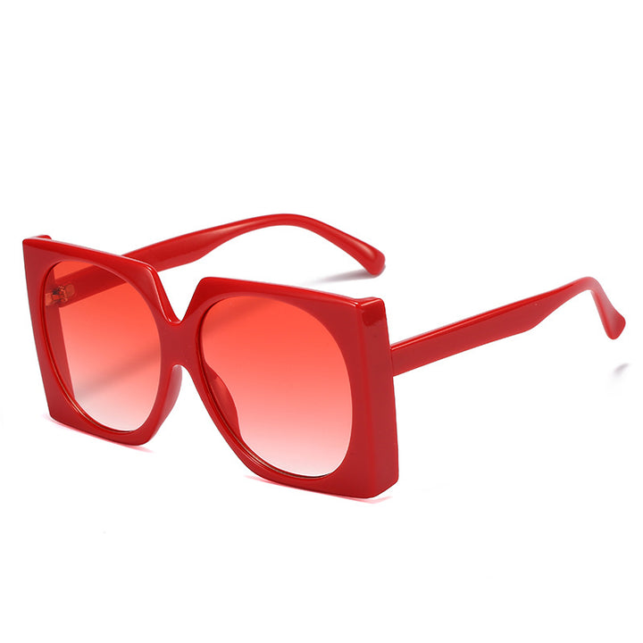Oversized Geometric Frame Sunglasses Bowlift 1787812482