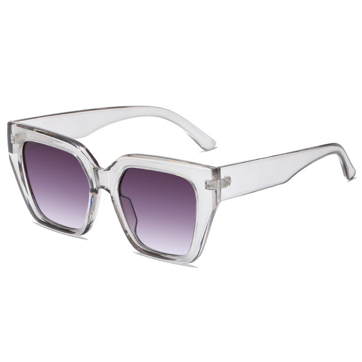 Women's Fashion Oversized Sunglasses with Animal Print Bowlift