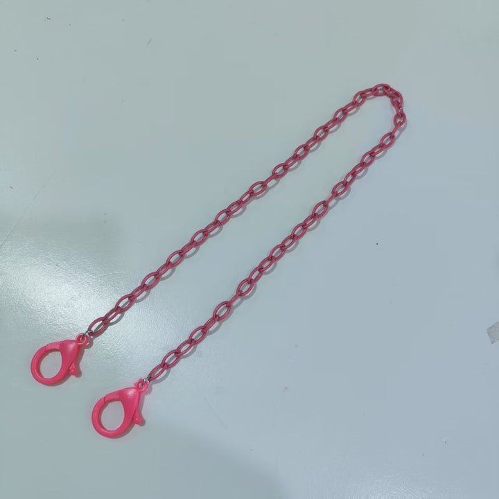 Fashionable Glasses Holder Chain Made of Transparent Material Bowlift