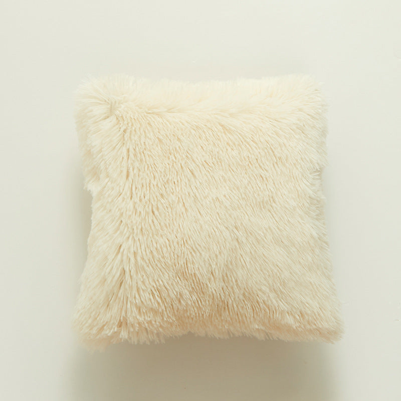 Plush Soft Texture Decorative Cushion