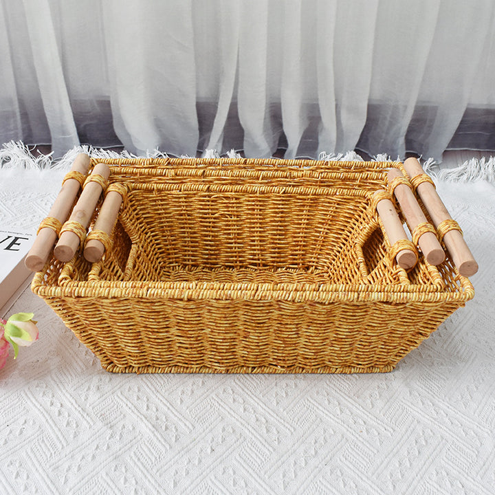 Handwoven Decorative Storage Basket Bowlift 1789539526