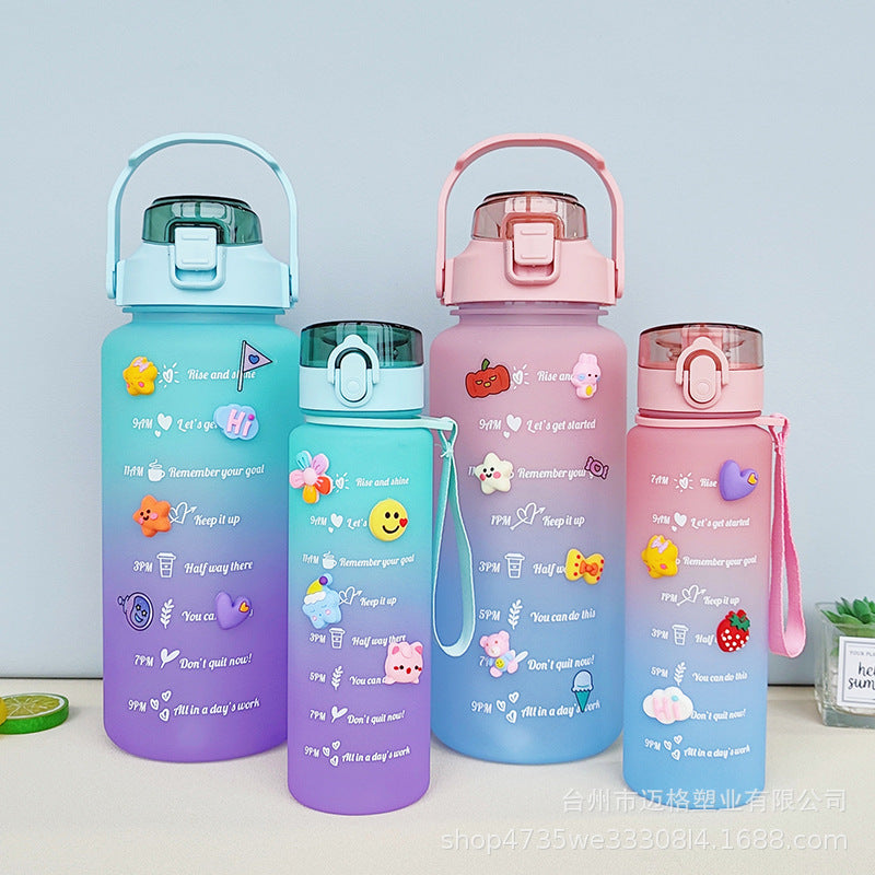 Women's Motivation Water Bottle Bowlift