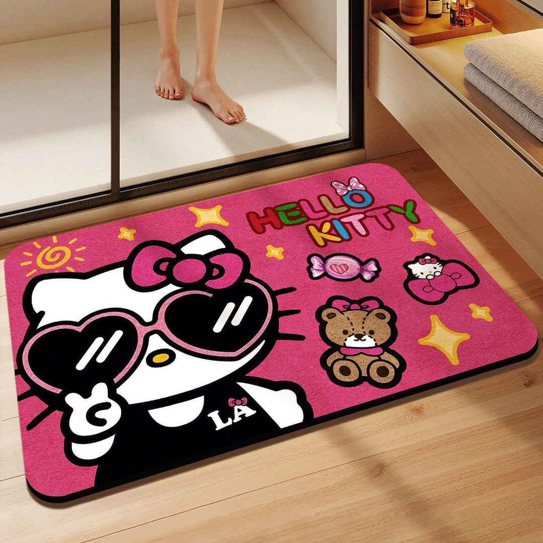 Cartoon Theme Bath Mat