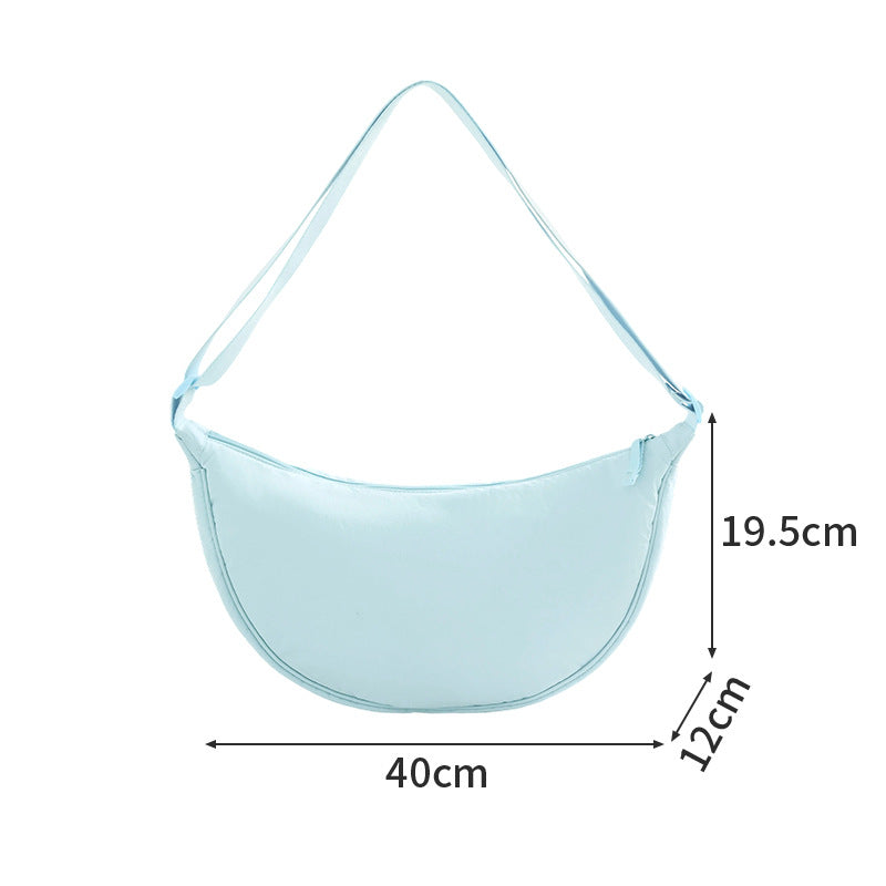 Spacious Crossbody Shoulder Bag Bowlift