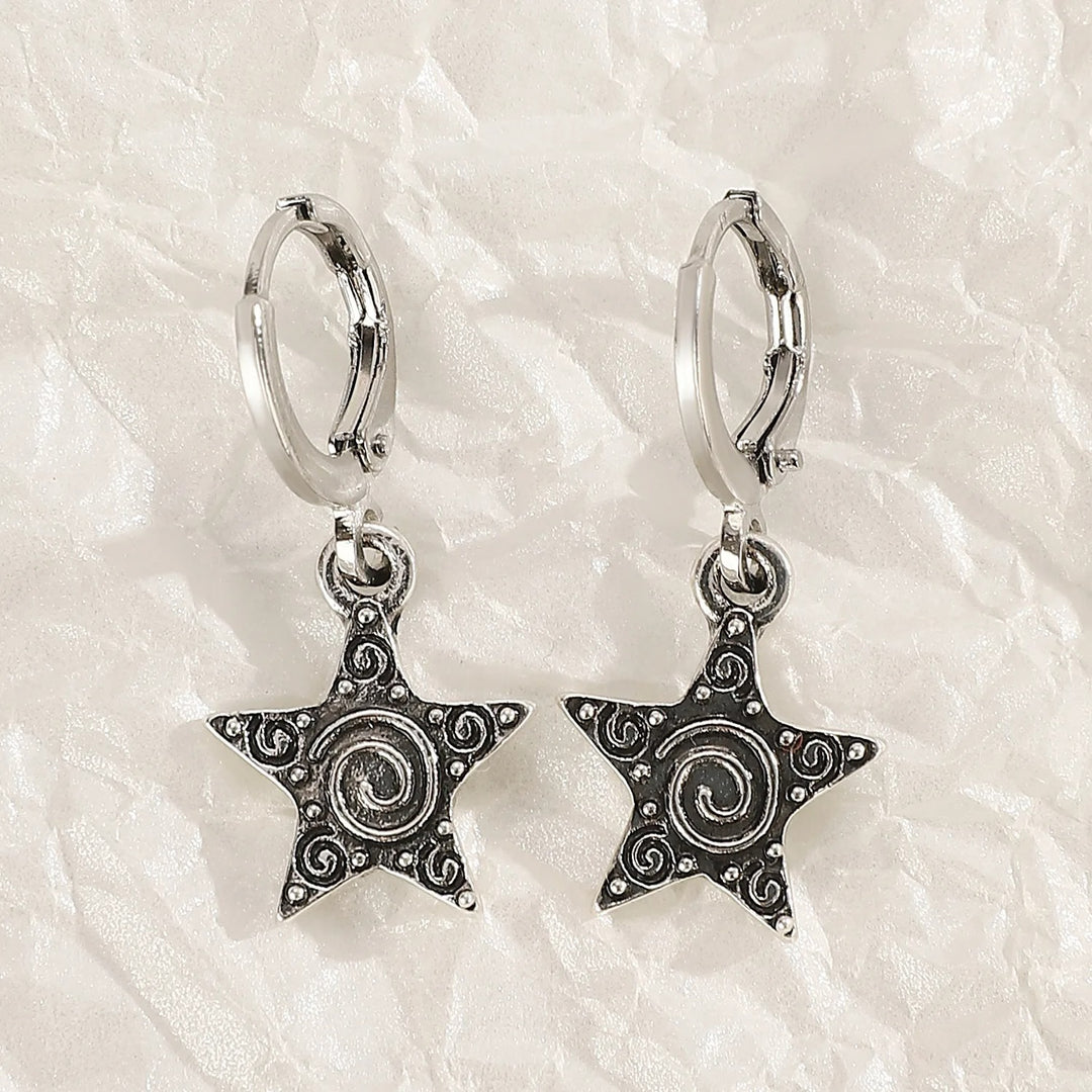 Heart-Inspired Cross Dangle Earrings Bowlift