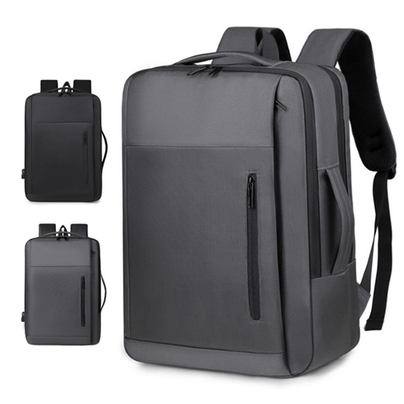 Laptop Backpack with Minimalistic Design and Shaped Back Bowlift