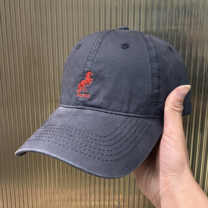 Men's Vintage-Inspired Adjustable Cap Bowlift
