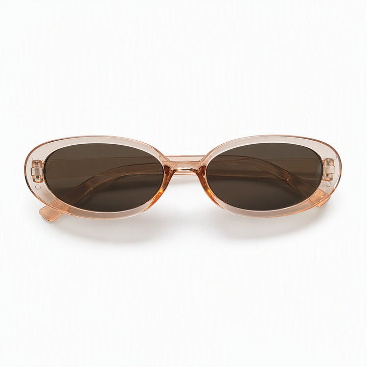 Chic Vintage Oval Sunglasses Bowlift