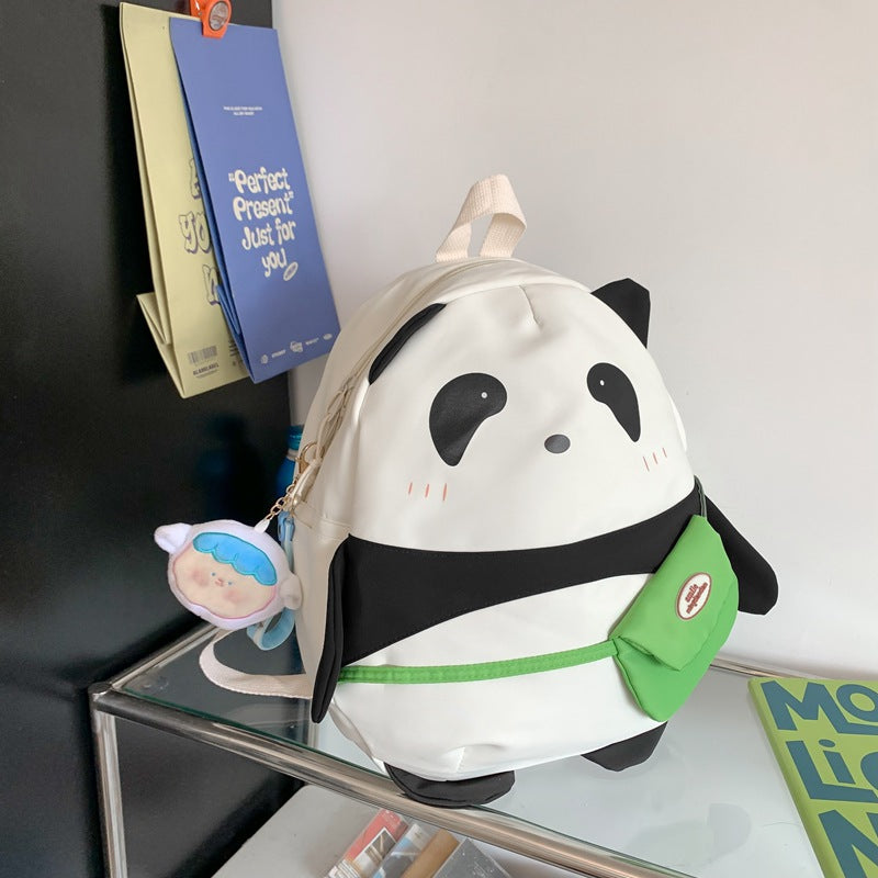Cute Panda-Themed Mini School Backpack Bowlift