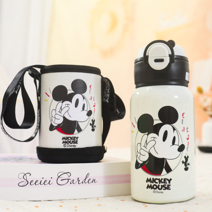Women's insulated drinking bottle with Mickey Mouse design Bowlift