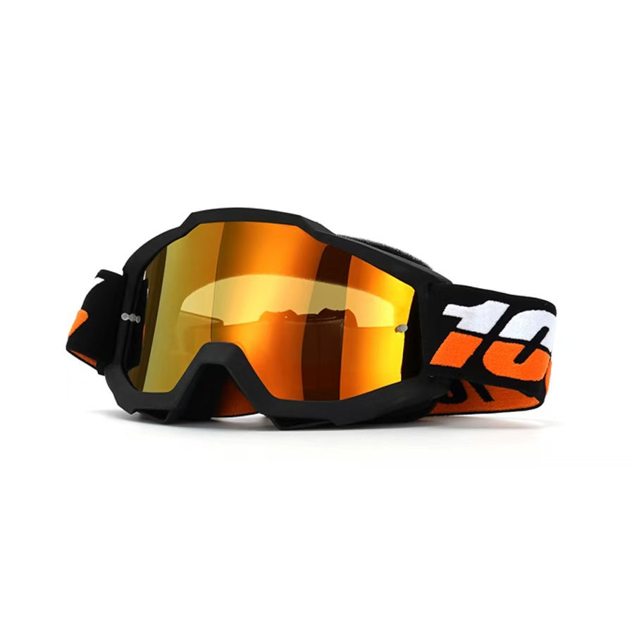 Impact resistant anti fog motocross goggles with OTG fit Bowlift