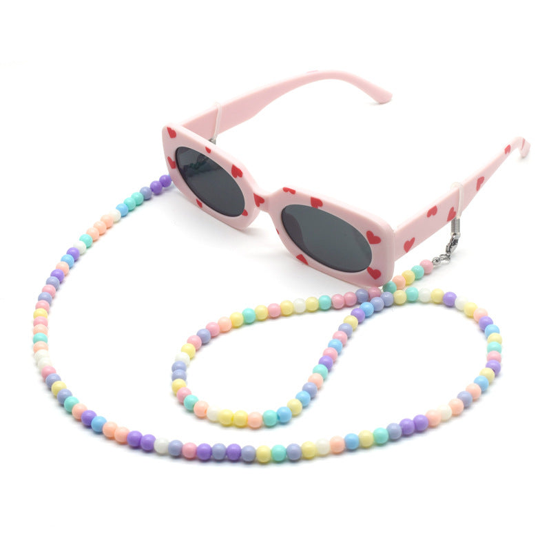 Colorful Beaded Eyewear Chain Bowlift