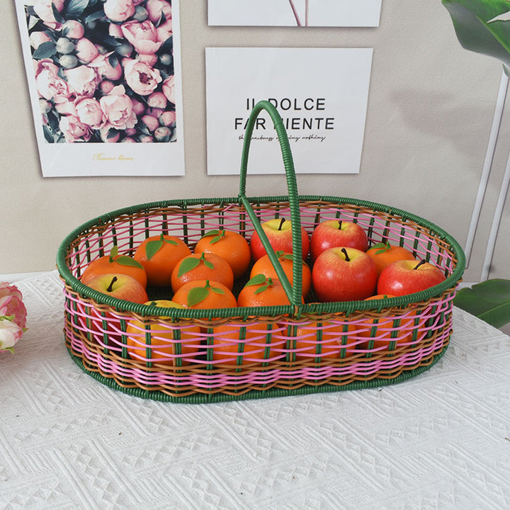 Decorative Woven Basket Bowlift