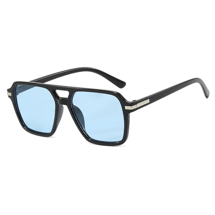 Women's fashionable rectangular sunglasses with stylish design and UV protection Bowlift