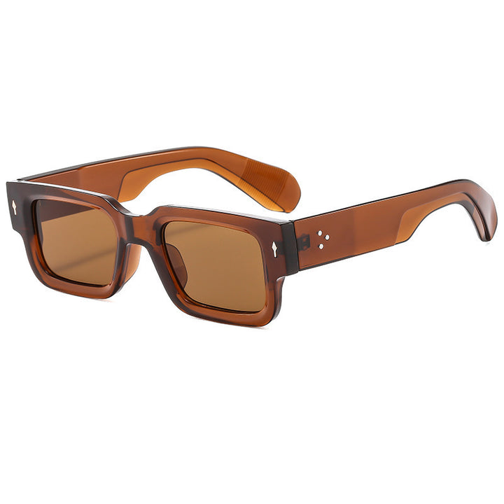Women's fashionable square sunglasses in striking tortoiseshell design Bowlift