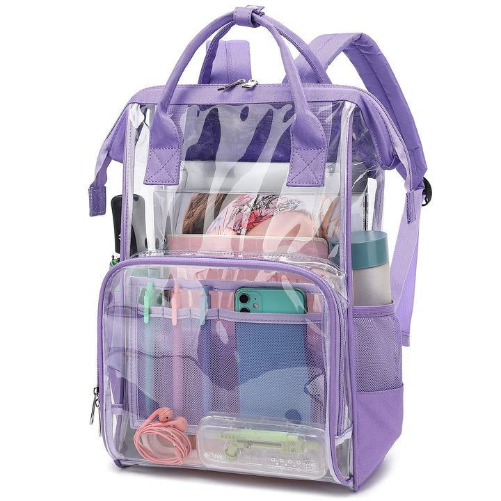 Unisex Transparent Organizer Backpack Bowlift