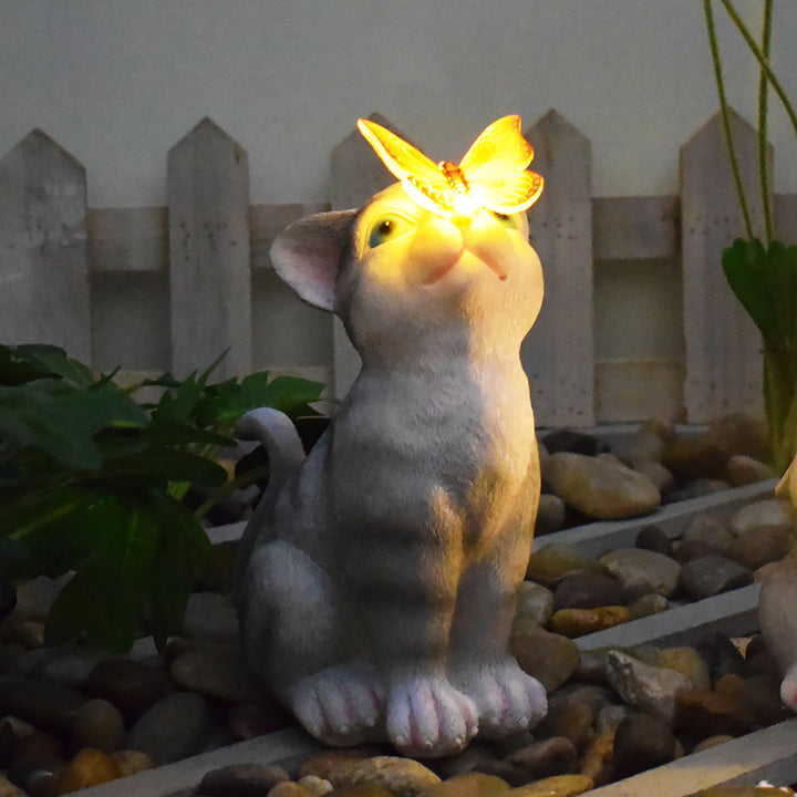 Solar Turtle Succulent Planter With LED Lights Textured Resin Garden Statue Bowlift