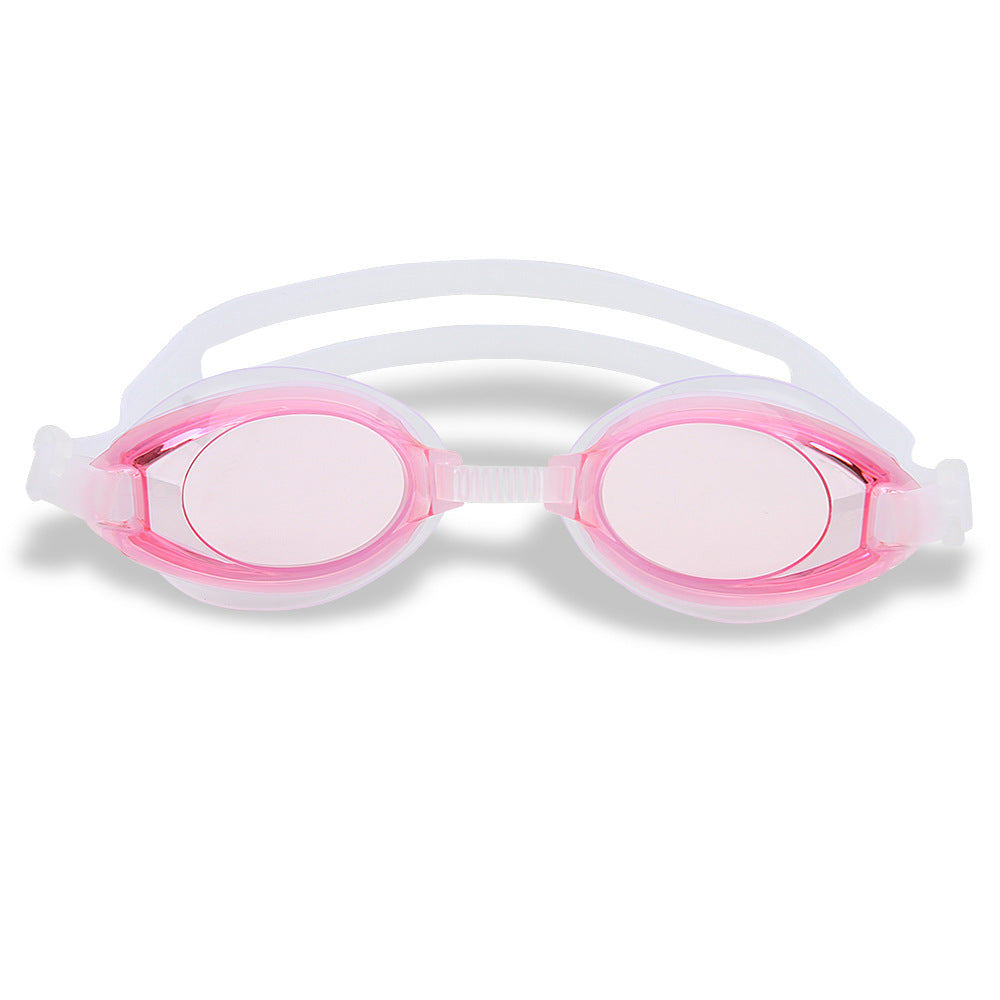 Swim goggles with scratch-resistant lenses and adjustable headstrap Bowlift