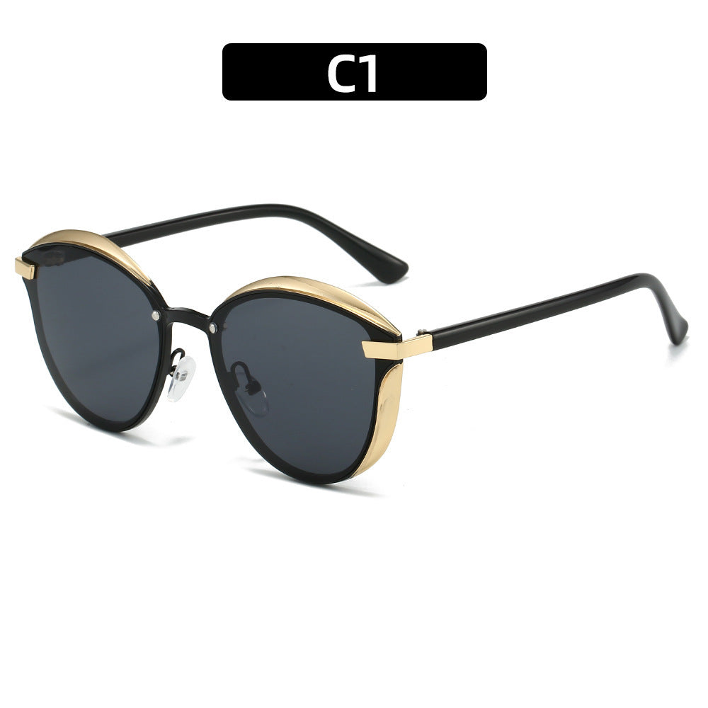 Women's sunglasses with luxurious metal frame and harmonious contour Bowlift