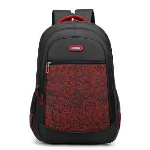 Stylish Geometric Print Backpack Bowlift