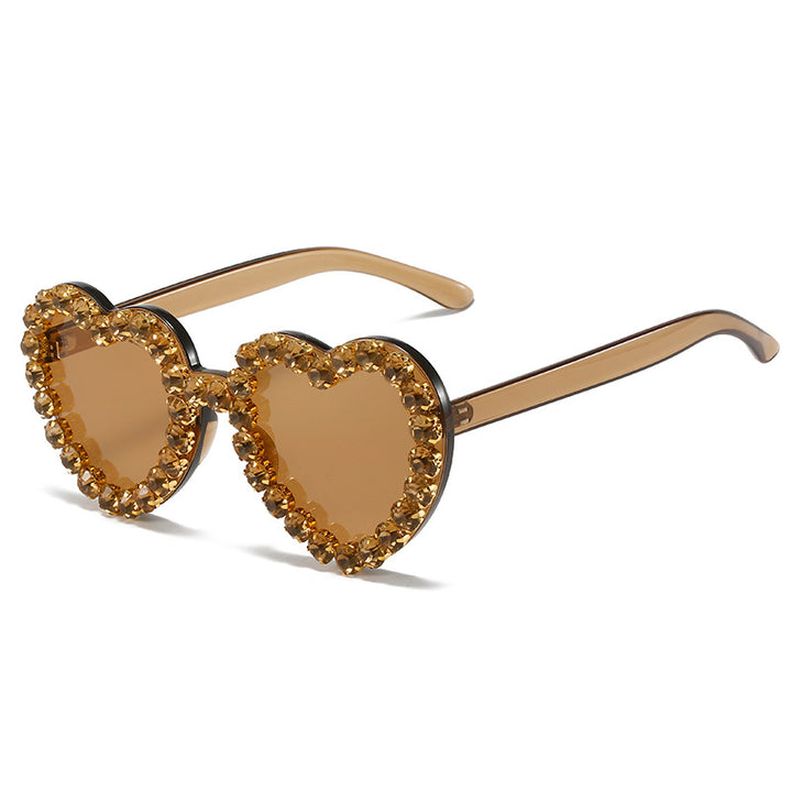 Heart-Shaped Glamorous Sunglasses Bowlift