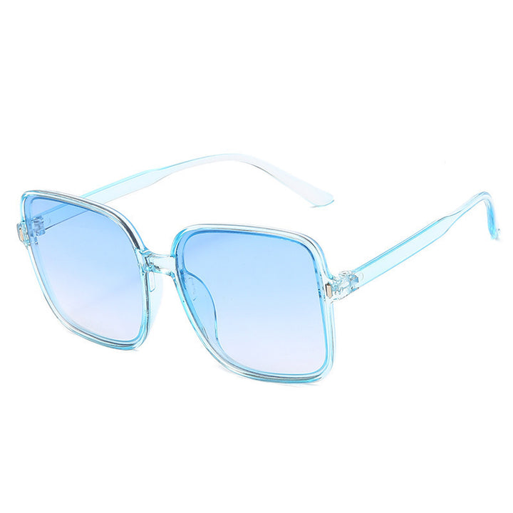 Women's large square sunglasses with bold pattern Bowlift
