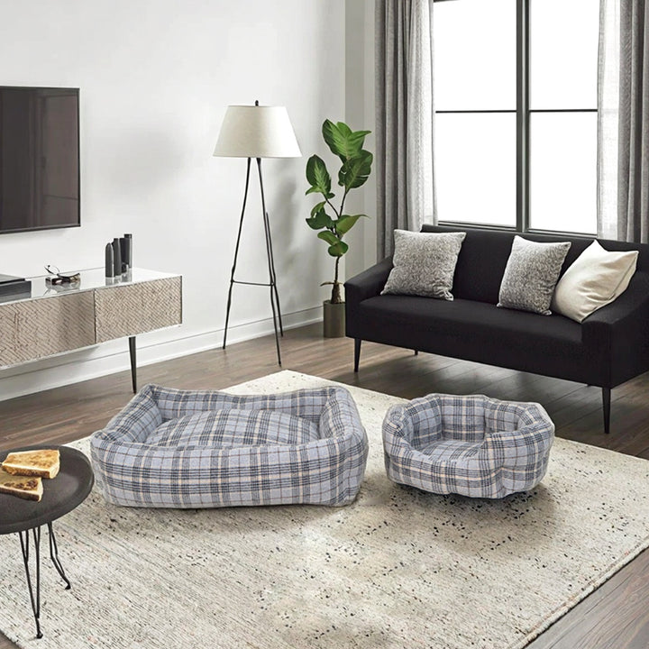 Comfort-Enhanced Quilted dog bed