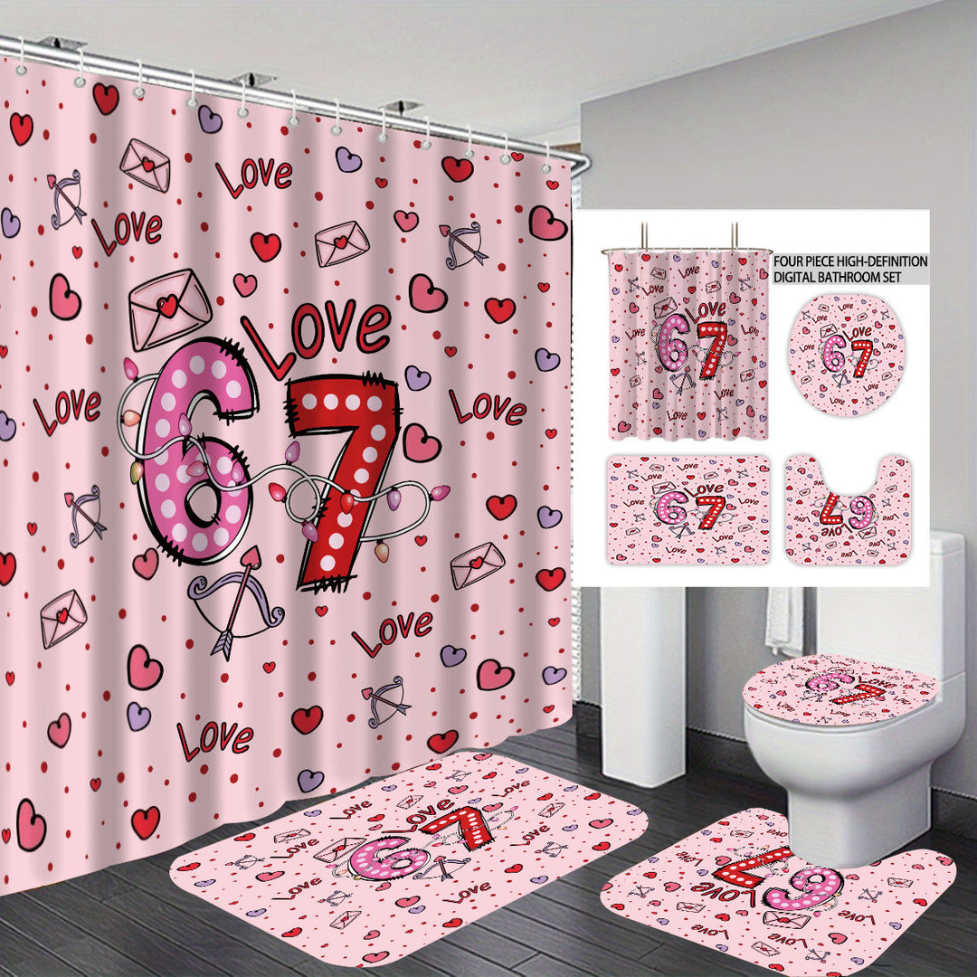 Colorful Dessert-Themed Bathroom Set Bowlift