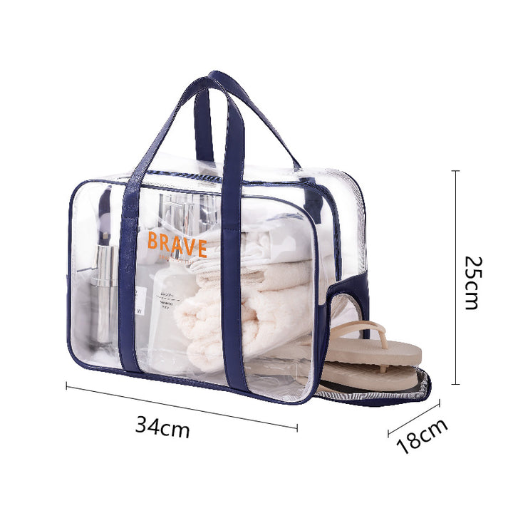Transparent Multi-Purpose Travel Organizer Bowlift