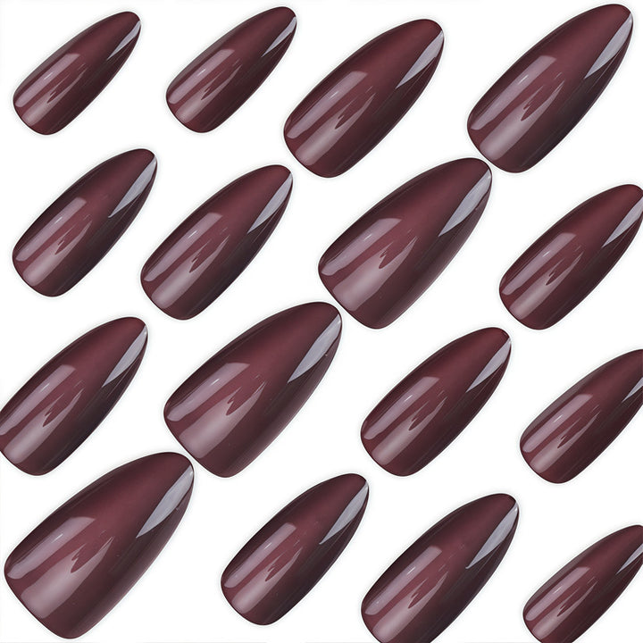 Premium Ombre Stiletto Press-On Nails Bowlift