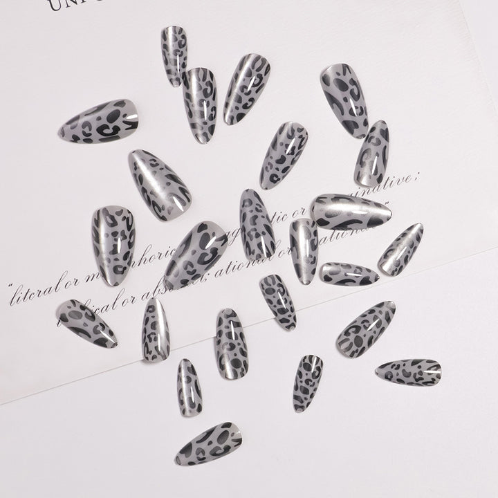 Animal Print Press-On Nail Set Bowlift