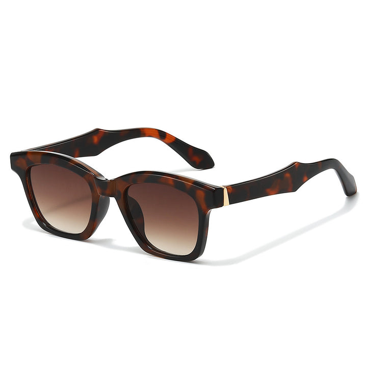 Stylish Oversized Tortoise Shell Frame Sunglasses Bowlift
