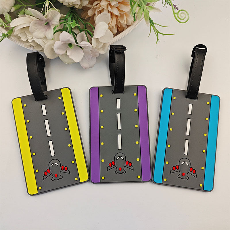 Unisex Roadway-Themed Luggage Tag Bowlift