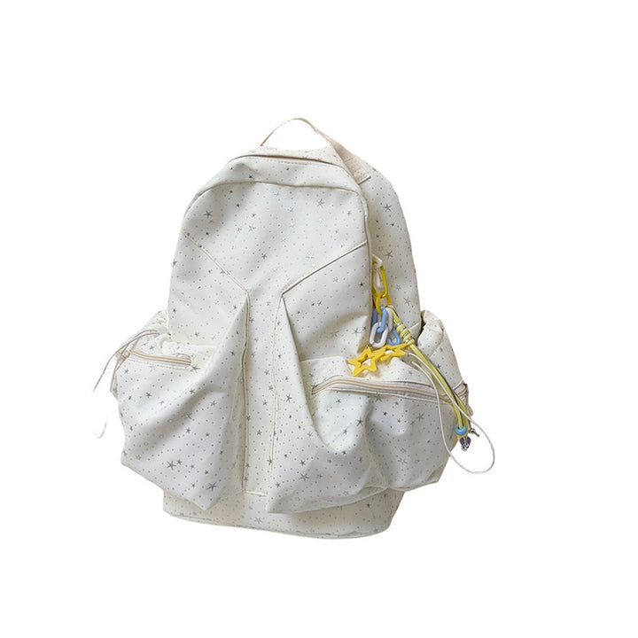 Starry Patterned Casual Backpack Bowlift