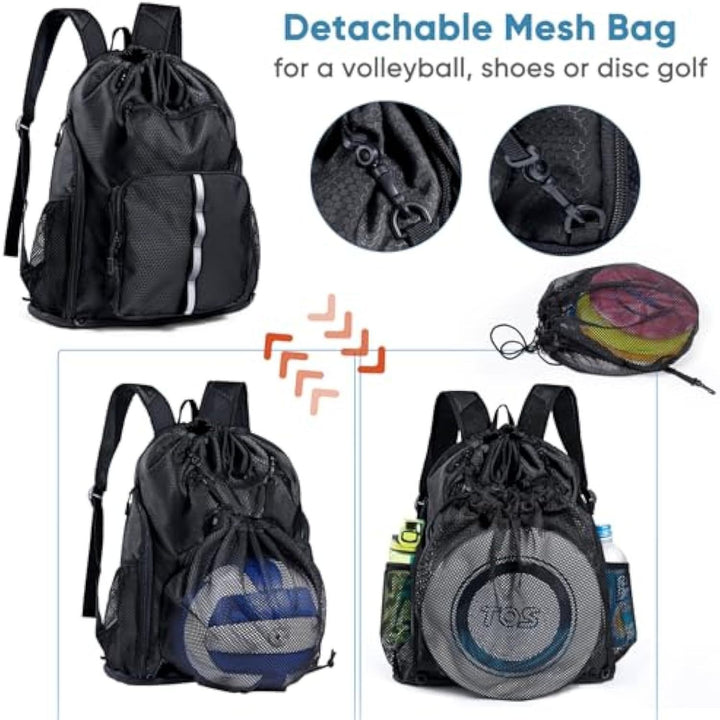 Versatile Waterproof Outdoor Backpack Bowlift