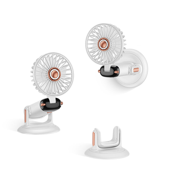 Unisex Versatile 360-Degree Rotating Wall-Mounted Fan Bowlift