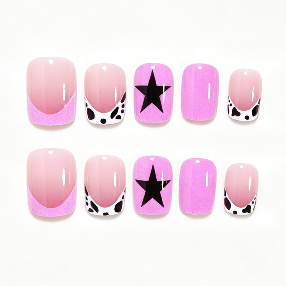 Creative Press-On Nail Art Set Bowlift