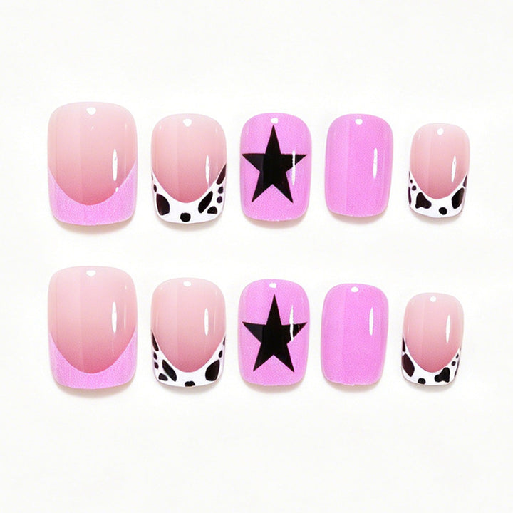 Creative Press-On Nail Art Set Bowlift