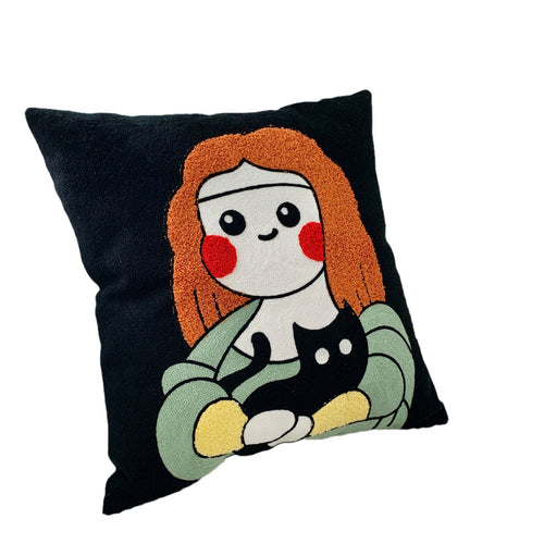 Women Decorative Pillow Cover Bowlift