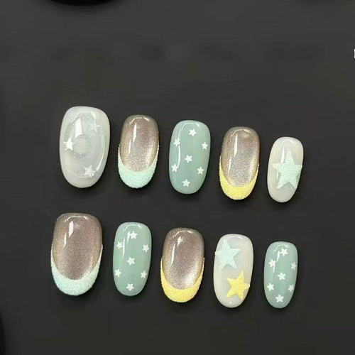 Starry Cosmic Nail Art Set Bowlift